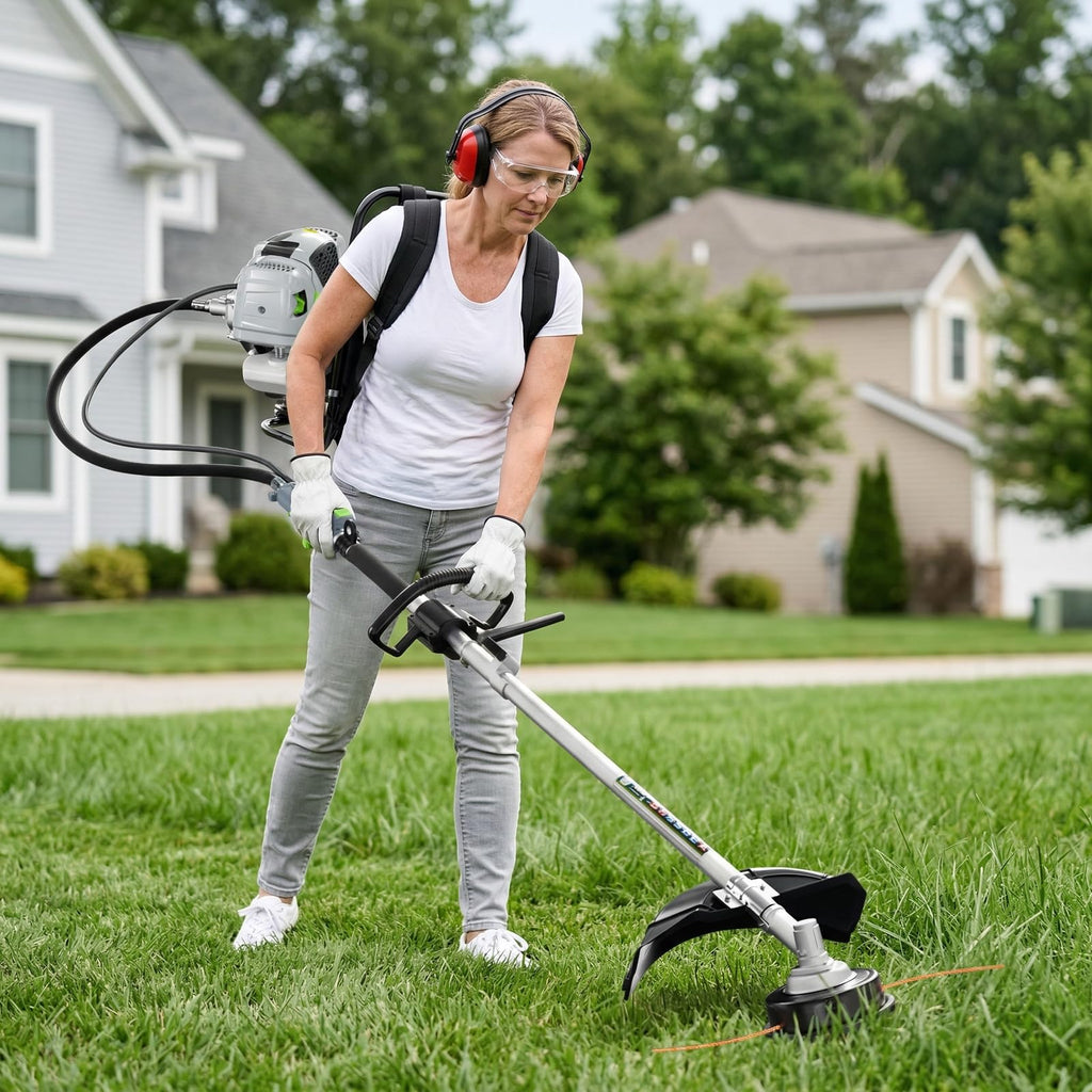 52CC 6-in-1 Weed Wacker Gas Powered Backpack Weed Eater