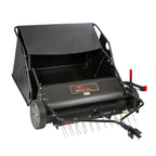 Brinly 54" Tow-Behind Combo Lawn Sweeper with Dethatcher and Hamper Windscreen