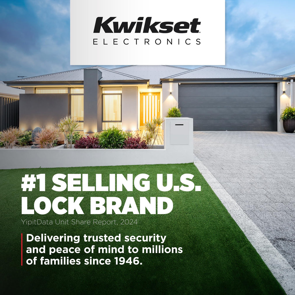 Kwikset HomeConnect 620 Z-Wave Long Range Enabled Keypad Smart Lock Convenient Keyless Entry, Customizable User Codes, Ring Alarm Compatible, Hub Required, Sold Separately Satin Nickel Contemporary