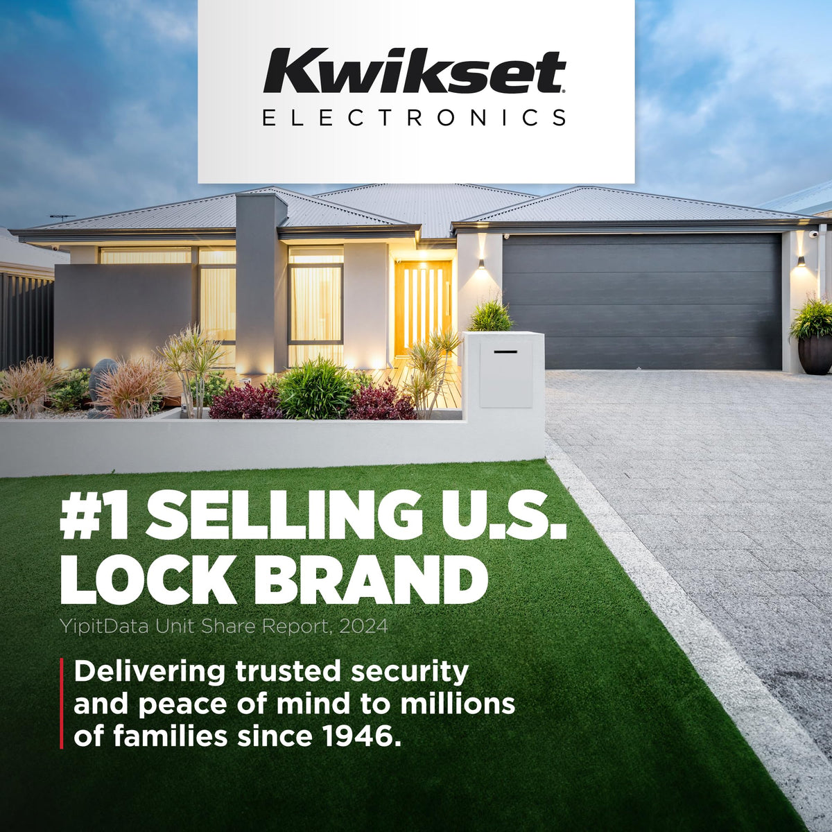 Kwikset HomeConnect 620 Z-Wave Long Range Enabled Keypad Smart Lock Convenient Keyless Entry, Customizable User Codes, Ring Alarm Compatible, Hub Required, Sold Separately Satin Nickel Contemporary