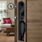 Smart Front Door Lock Set for Outside/Exterior Door, Right Hand