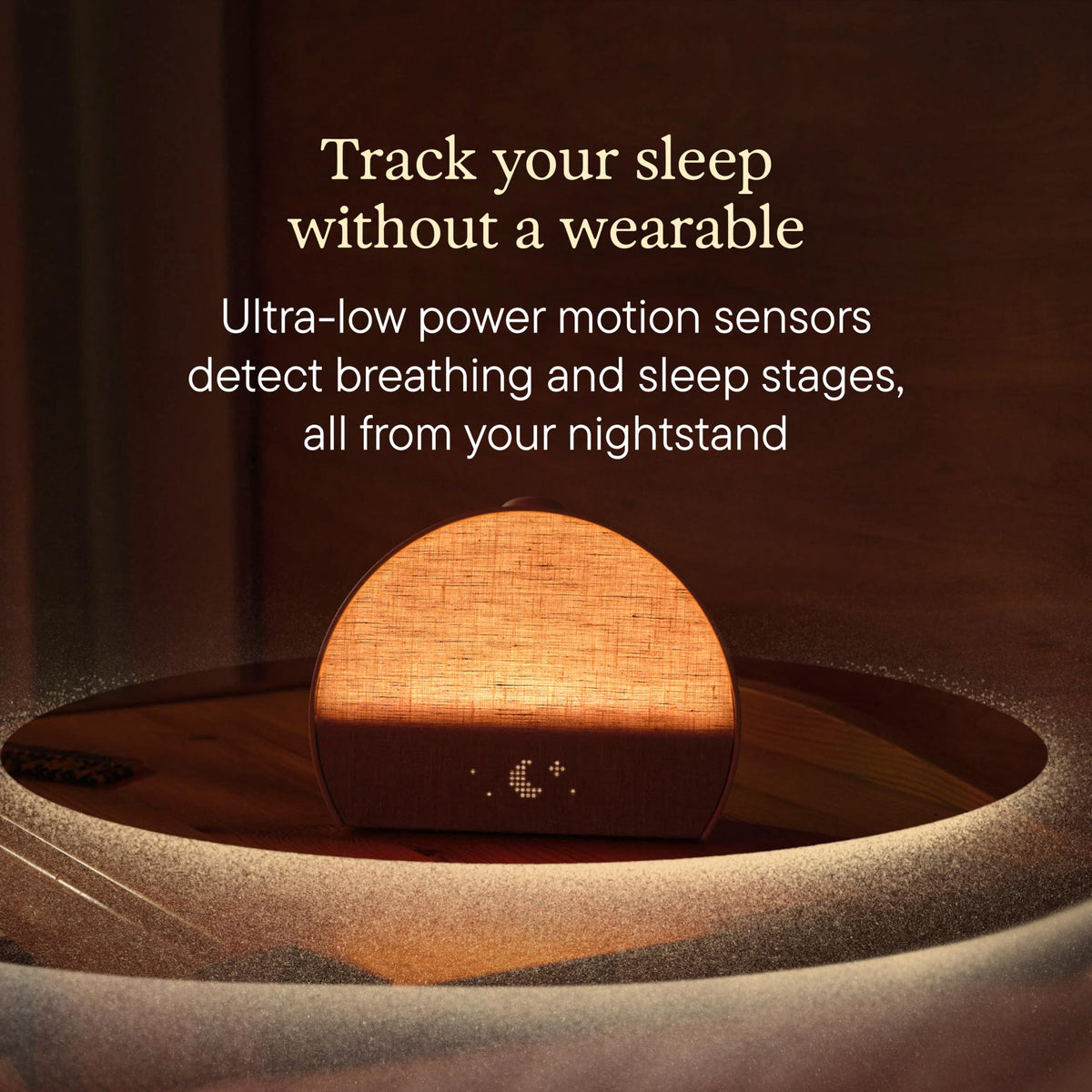 Hatch Sleep Clock, Contactless Sleep Tracker, Personalized Insights, Putty