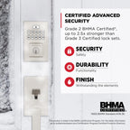 Kwikset SmartCode 260 Keyless Entry Electronic Keypad Deadbolt Door Lock