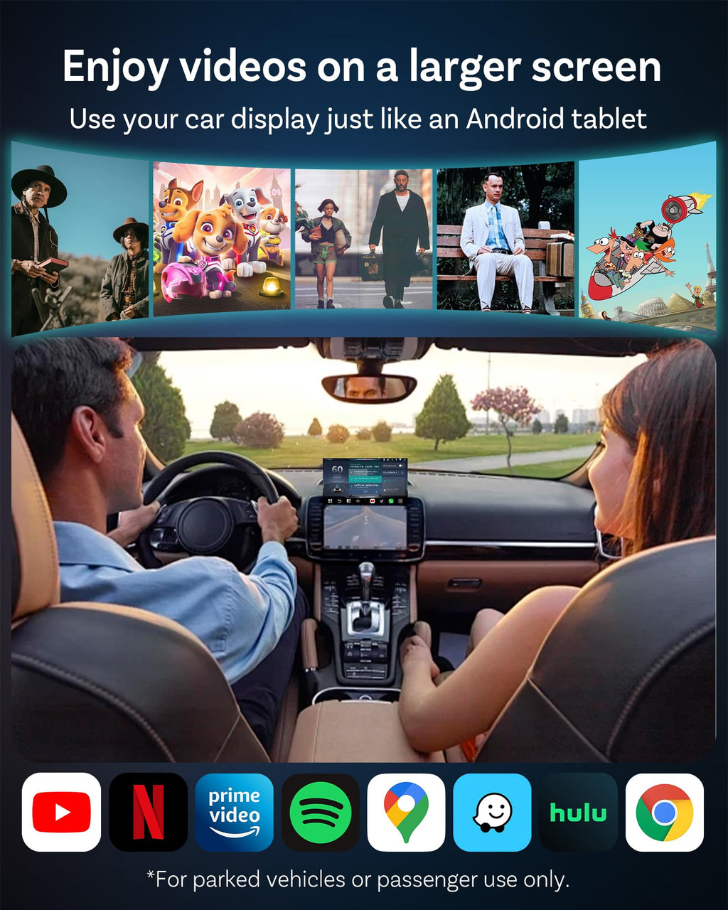 OTTOCAST P3 Pro Android 13 AI Box for CarPlay Android Auto Wireless