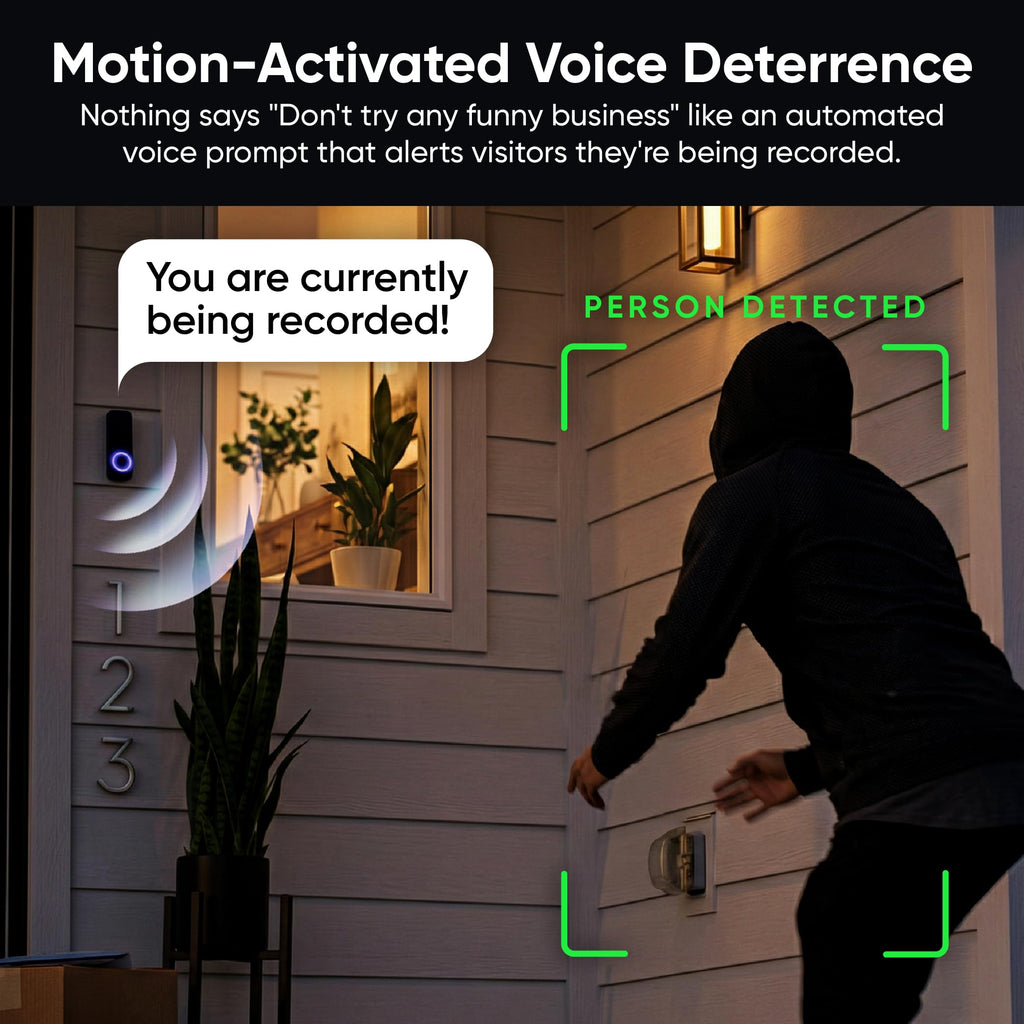 WYZE Wireless Duo Cam Doorbell Camera Video Doorbell w Wi-Fi Chime, 2K HD