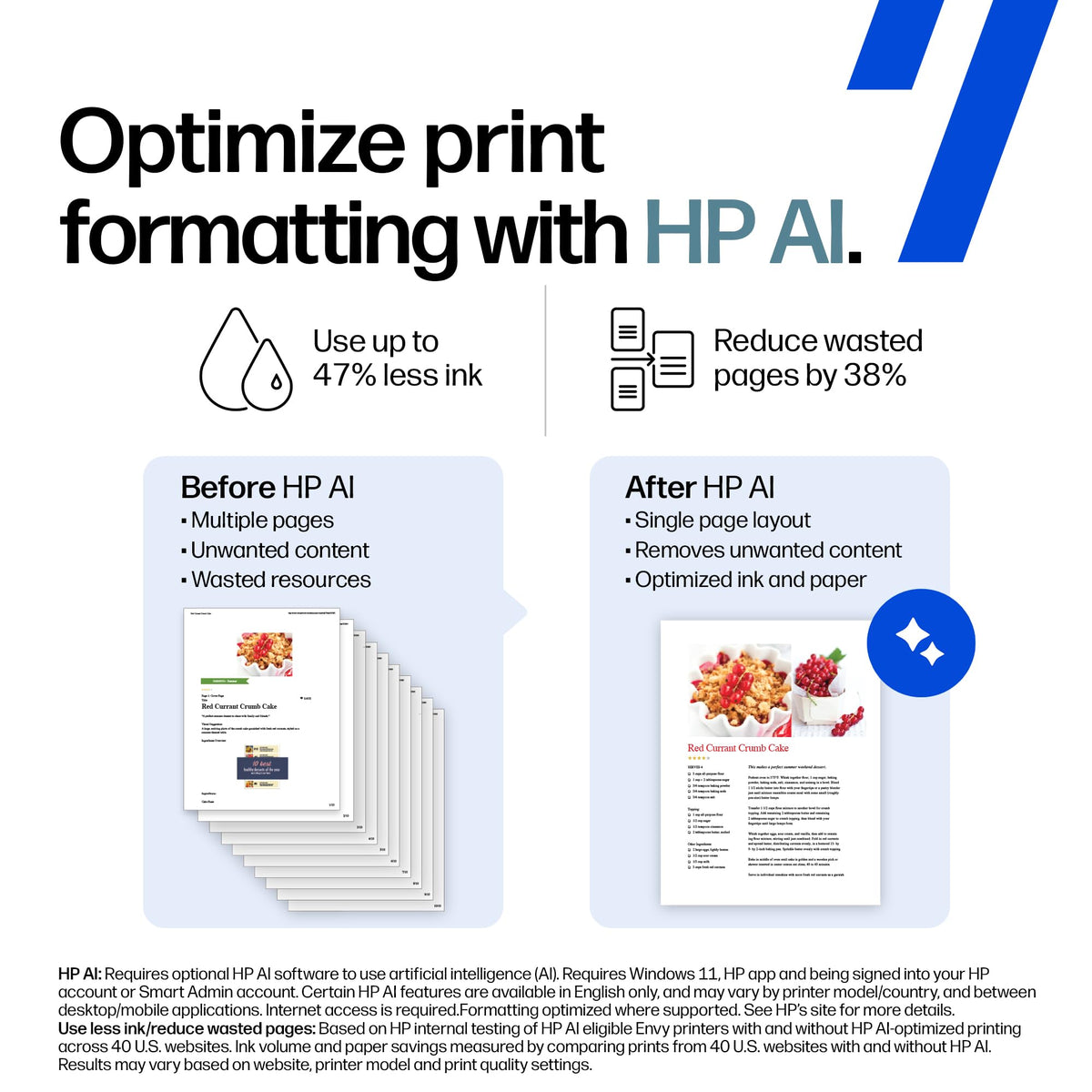 HP Envy 6555 Wireless All-in-One Color Inkjet Printer, Print, Scan, Copy, Duplex Printing Best-for-Home, 3 Month Trial of Instant Ink Included, AI-Capable (C2XR6A) Portobello