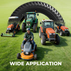 23x10.50-12 Lawn Mower Tires, 4 Ply Tubeless, Set of 2