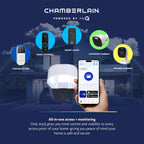 Chamberlain Belt Drive myQ Garage Door Opener, 1/2 HP w/Battery Backup