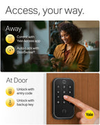 Yale WiFi Smart Lock Deadbolt with Keypad, Keyless Entry, Satin Nickel