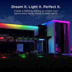 Enbrighten Modern Outdoor String Lights, 48ft, 24 Bulbs