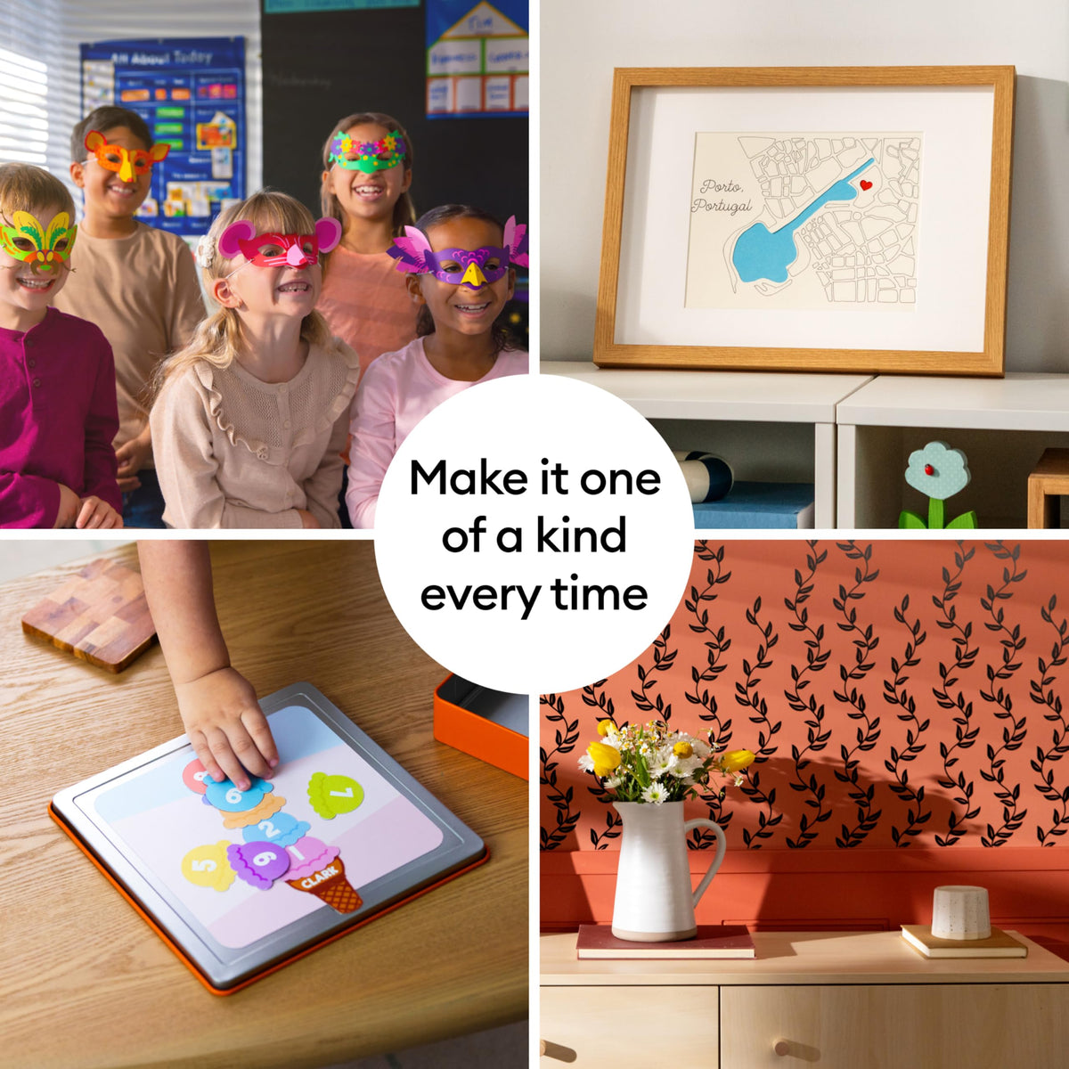 Cricut Explore® 5 Essential Bundle + Digital Content, Taupe