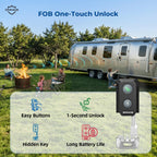 ONNAIS Keyless RV Door Lock - Fits Most Trailers & 5th Wheels