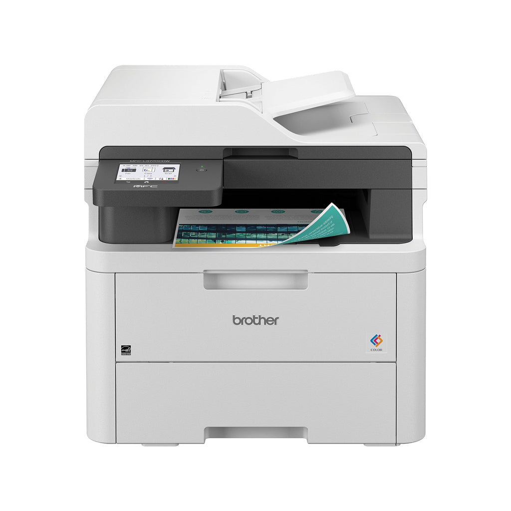 Brother MFC-L3720CDW Wireless Color Laser Printer, Scanner, Copier, Fax, Auto Duplex, 250-Sheet Capacity
