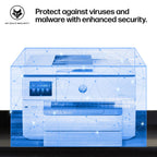HP OfficeJet Pro 9730 Wide-Format Wireless All-in-One Color Inkjet Printer, Print, scan, Copy, fax, up to 11x17 ADF, Duplex Print/scan, Best-for-Office, 3 Month Trial of Instant Ink Included(C2WH0A)