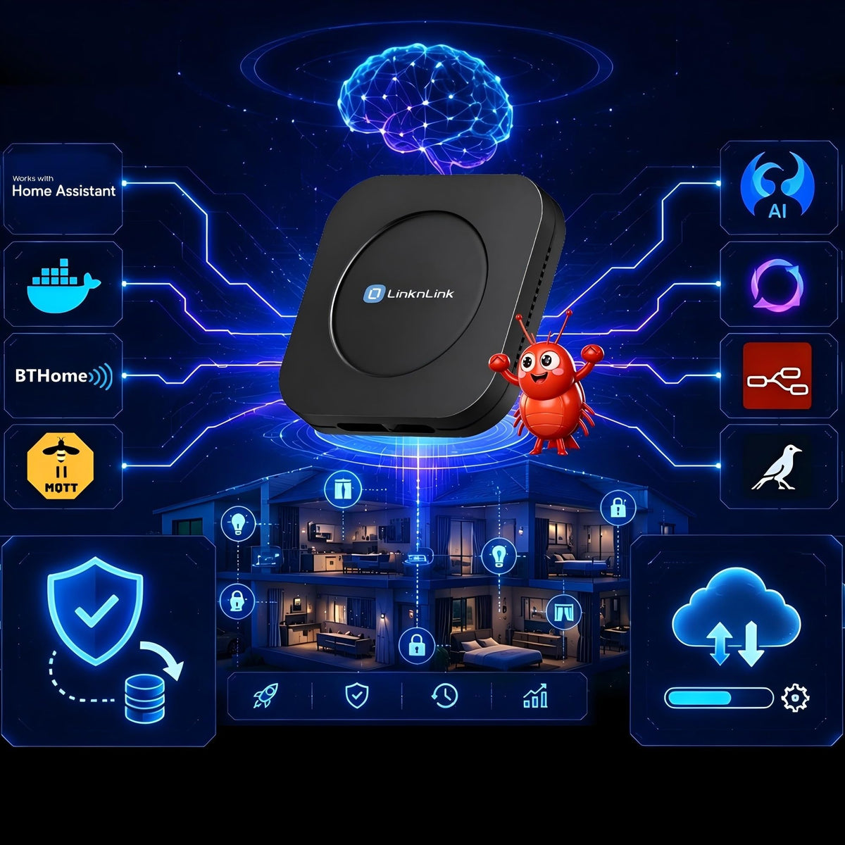 HomeClaw Smart Home Gateway with Home Assistant & OpenClaw AI