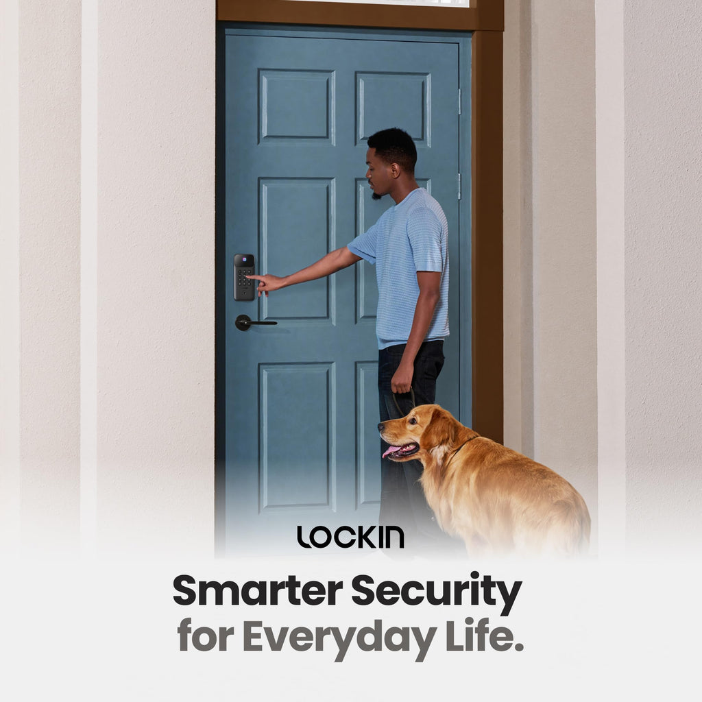 Veno Go, Palm Vein Keyless Entry Smart Lock, 7-Month Battery