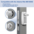 Keyless Keypad Storefront Door Lock Mechanical Commercial Lock