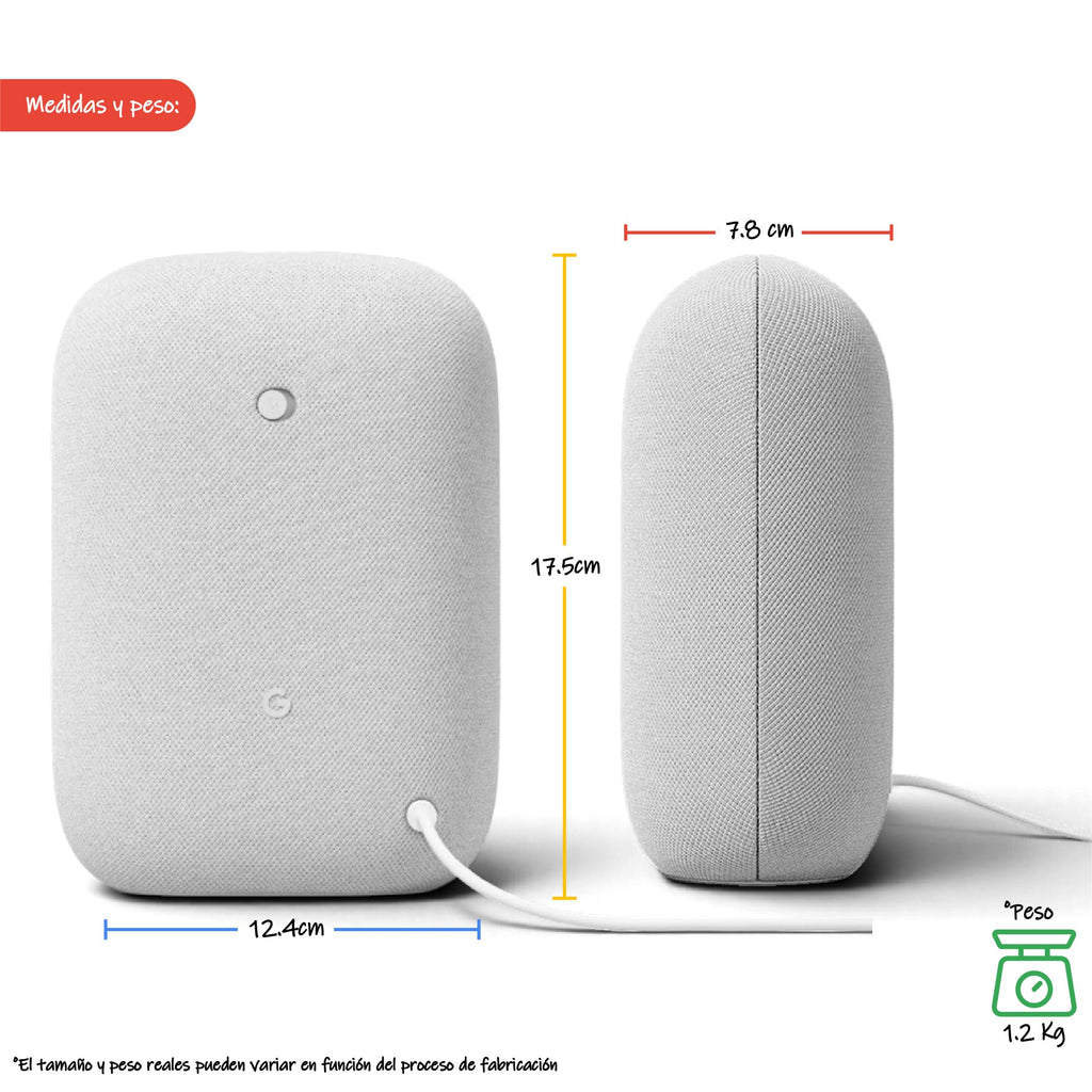 Google Nest Audio (3-Pack) Smart Speakers – Multi-Room Wireless Home Speaker Bundle with Bluetooth, Wi-Fi, Assistant, Stereo Sound, Voice Control & Smart Home Integration