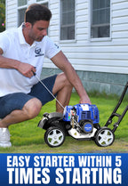 Wild Badger Power 31cc 4-Cycle Gas Walk-Behind Lawn Edger, 9.5-in Blade