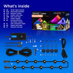 Enbrighten Eternity Permanent Outdoor Lights, 100ft, 72 Lights
