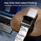 Bluetooth Shipping Label Printer with 750 Pcs Labels