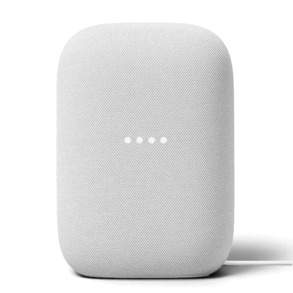 Google Nest Audio (3-Pack) Smart Speakers – Multi-Room Wireless Home Speaker Bundle with Bluetooth, Wi-Fi, Assistant, Stereo Sound, Voice Control & Smart Home Integration