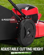 PowerSmart 40V 21" Cordless Lawn Mower + 465 CFM Leaf Blower, 3 Batteries