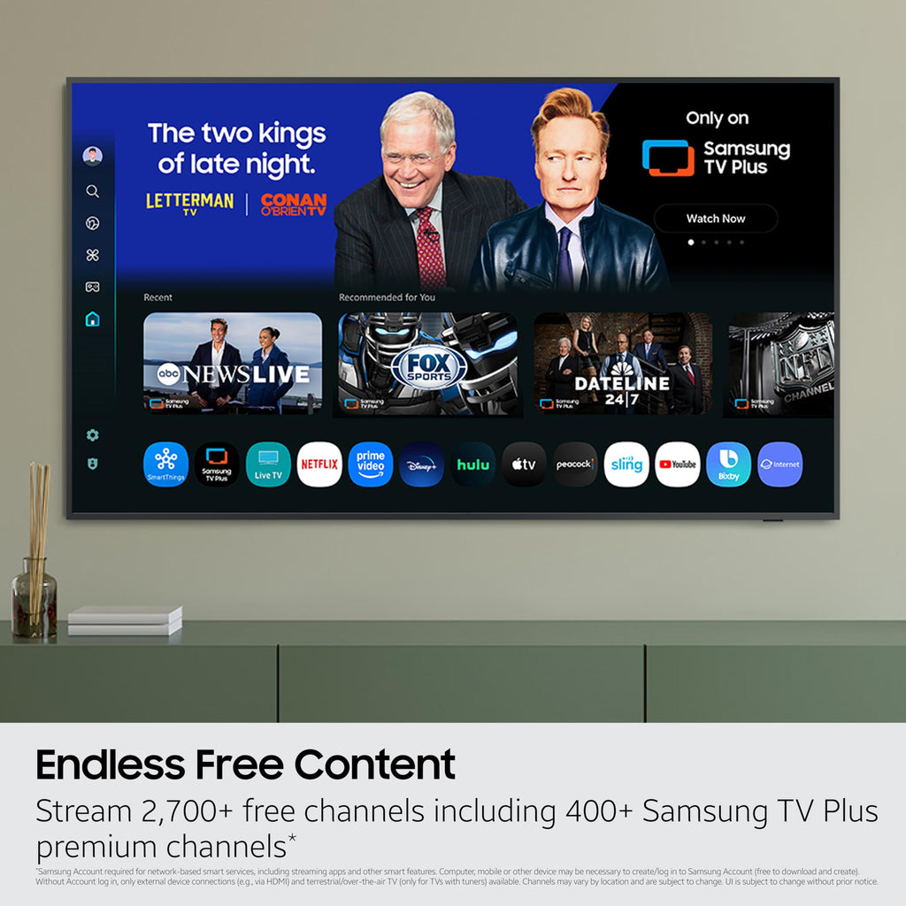 Samsung 55-Inch Class The Frame LS03F 4K QLED Smart TV (2025 Model) Slim Fit Wall Mount, Modern Frame Design, NQ4 AI Gen2 Processor, Art Mode, Artful Picture Quality, Samsung Vision AI, Alexa Built-in