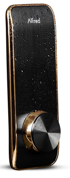 Alfred Touchscreen Keypad Pin + Key Entry Smart Door Lock Combo with Wi-Fi Connect Bridge & Key (DB2W-B-GL)