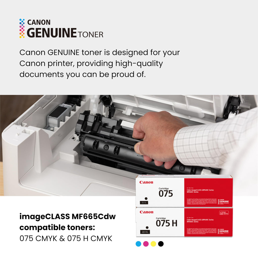 Canon Color imageCLASS MF665Cdw - Wireless, All-in-One Duplex Laser Printer