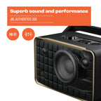JBL Authentics 300 Portable Smart Speaker with Voice Control - Black