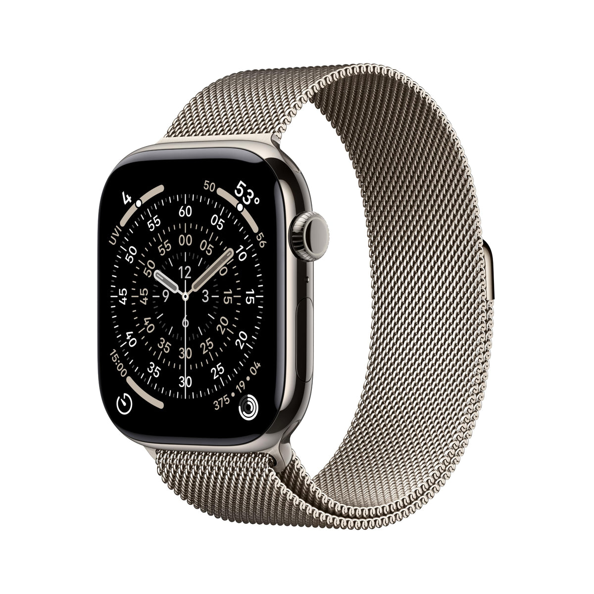 Apple Watch Series 11 [GPS 42mm] Smartwatch with Rose Gold Aluminum Case with Light Blush Sport Band - S/M. Sleep Score, Fitness Tracker, Health Monitoring, Always-On Display, Water Resistant