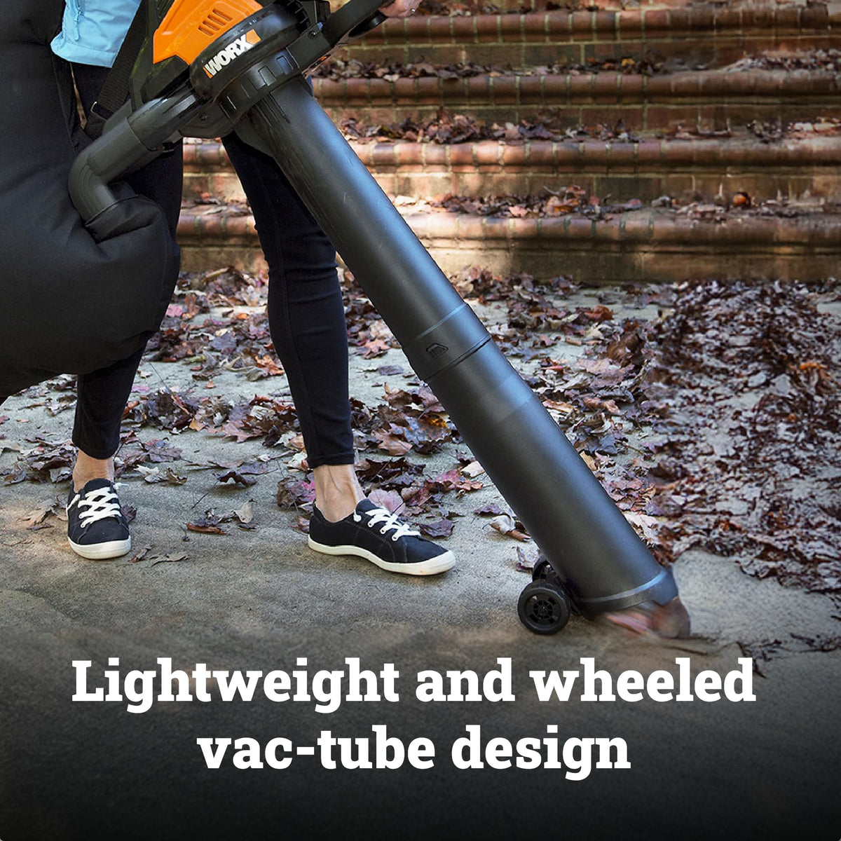 WORX 40V 3-in-1 Cordless Leaf Blower/Leaf Vacuum/Leaf Mulcher, WG583