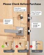 Philips WiFi Keypad Door Lock with Handle, App Control Smart Deadbolt Lock