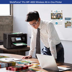 Epson Workforce Pro WF-4820 Wireless Color All-in-One Inkjet Printer