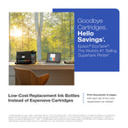 Epson EcoTank ET-4950 Wireless Duplex All-in-One Cartridge-Free Supertank Color Inkjet Printer, Fax, Black